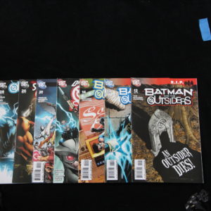 Batman and the Outsiders Lot containing 7 issues. (2008,DC)  9.0 VF/NM